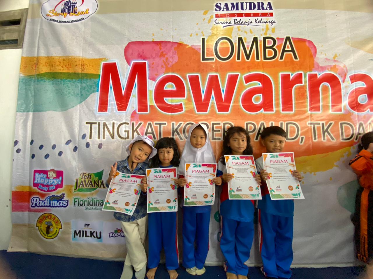 lomba mewarnai bareng saamudra toserba
